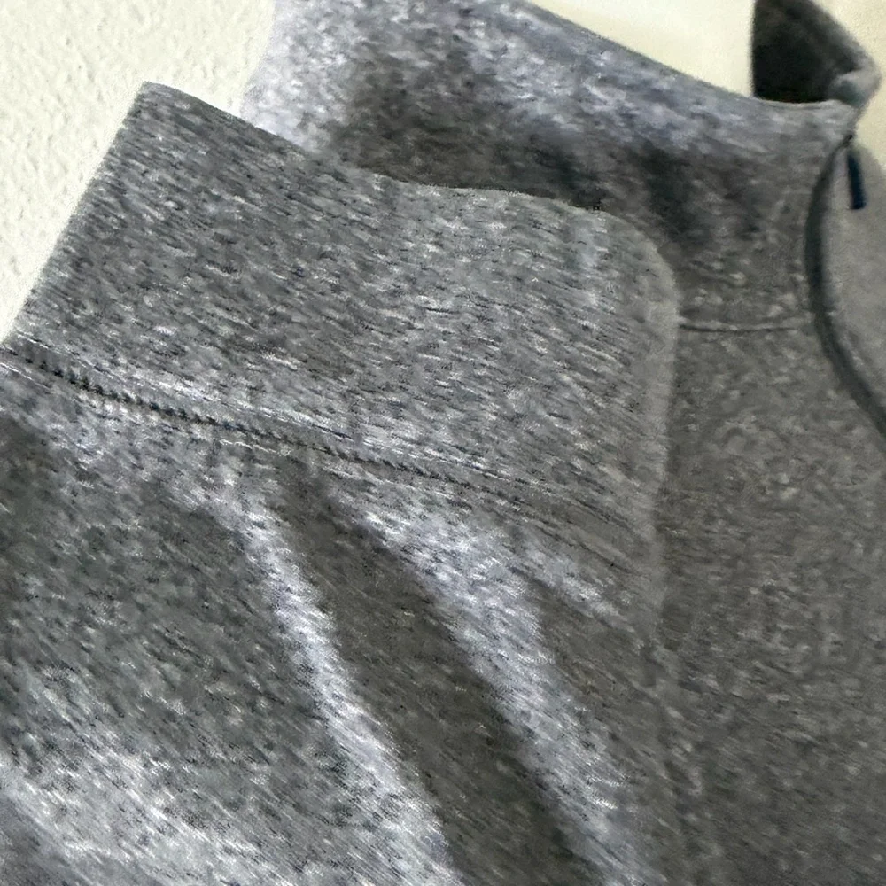 PGA Tour Gray Lightweight Quarter Zip Jacket